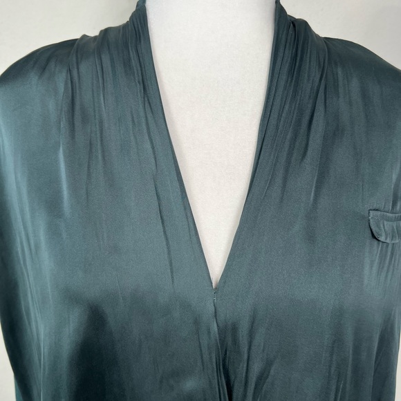 dolan Left Coast Collection Women Copper Solid Large Blouse - Picture 7 of 11